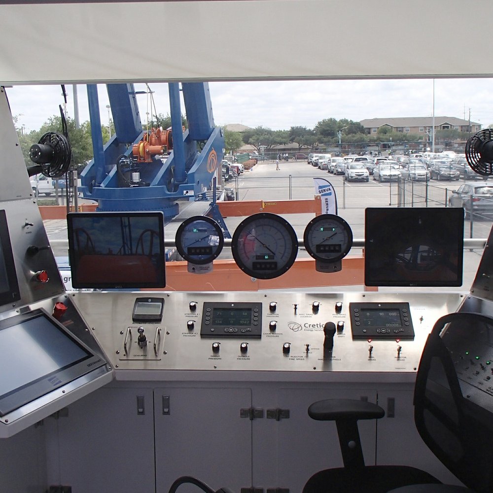 Offshore Technology Conference - View from behind the wheel of a smaller land based rig - Event Planning & Services Near Me - Houston, Texas Offshore Technology Conference - View from behind the wheel of a smaller land based rig - Event Planning & Services Near Me - Houston, Texas