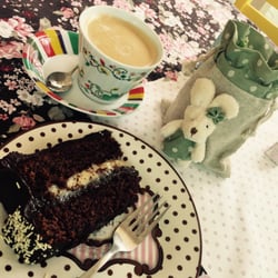 Fada formiga - Expresso duplo com bolo dois amores PERFEITO!!!