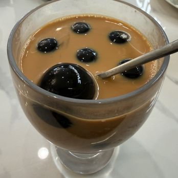 Uncle Cha Fusion Cafe - Grass jelly mega ball milk tea - Asian Fusion Near Me - Milpitas, California Uncle Cha Fusion Cafe - Grass jelly mega ball milk tea - Asian Fusion Near Me - Milpitas, California
