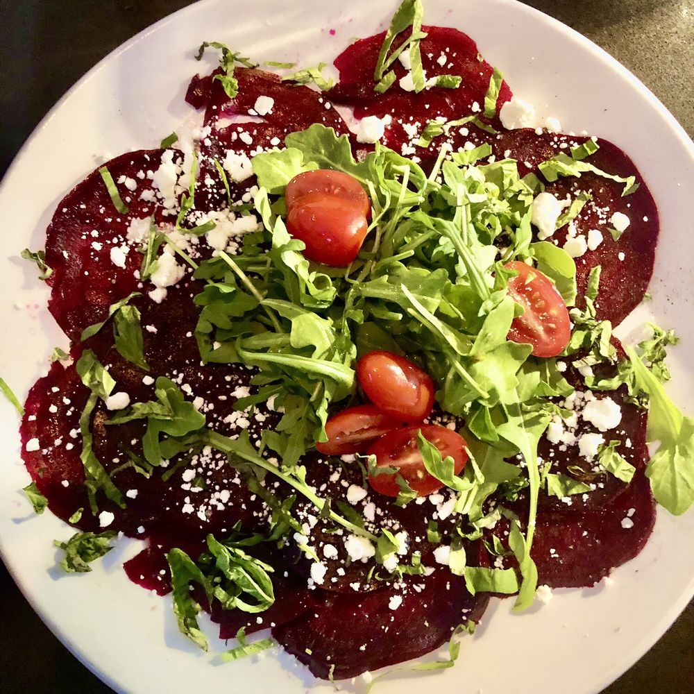 Pane Rustica - Beet carpaccio - Italian Near Me - Tampa, Florida Pane Rustica - Beet carpaccio - Italian Near Me - Tampa, Florida