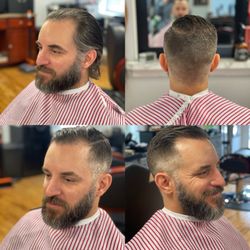 The Boardroom Barbershop - Fade and a beard trim