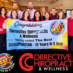 Corrective Chiropractic and Wellness - We're so excited to be voted Best Chiropractor in Central Texas for the 12th year! Thank you to everyone who voted! We strive every day.