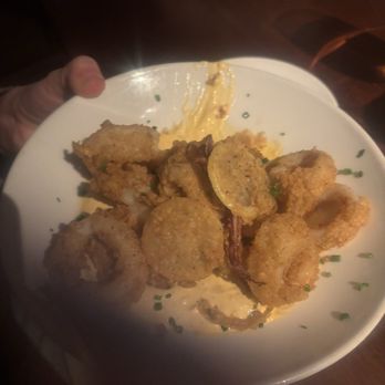 Rooster's Wood-fired Kitchen Uptown - Fried Calamari. - New American Near Me - Charlotte, North Carolina Rooster's Wood-fired Kitchen Uptown - Fried Calamari. - New American Near Me - Charlotte, North Carolina