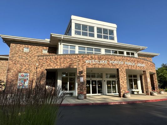 Westlake Porter Public Library office