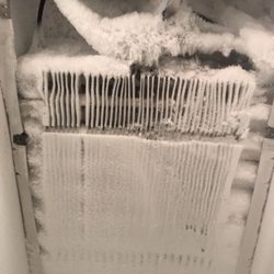 Accel Appliance Service - Defrost issue on a Frigidaire side by side refrigerator.