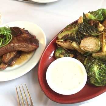 Radish & Rye - Ribs  Brussels sprouts - New American Near Me - Santa Fe, New Mexico