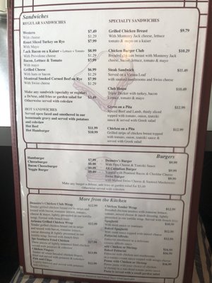 Menu photo 1 Demetre's Family Eatery Stratford, ON