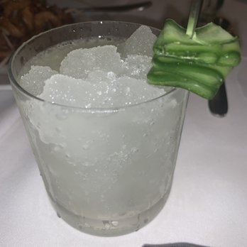 Ocean Prime - Cucumber Drink - Seafood Near Me - Dallas, Texas Ocean Prime - Cucumber Drink - Seafood Near Me - Dallas, Texas