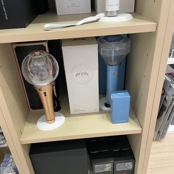 Sukoshi Mart - a shelf with various items - Gift Shops Near Me - Toronto, Ontario