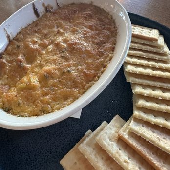 The Monroe - Warm crab dip had a spicy kick and we really loved it - New American Near Me - Orlando, Florida The Monroe - Warm crab dip had a spicy kick and we really loved it - New American Near Me - Orlando, Florida