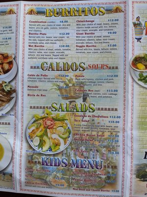 Menu photo 4 Montealban Astoria, OR