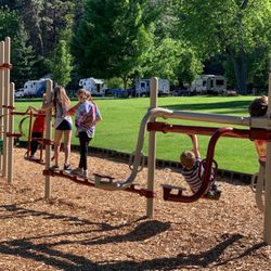 Lake Chelan State Park - Part of the playground