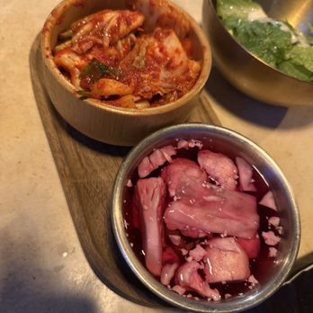 O'Kims - Complimentary refillable banchan - Korean Near Me - Honolulu, Hawaii O'Kims - Complimentary refillable banchan - Korean Near Me - Honolulu, Hawaii