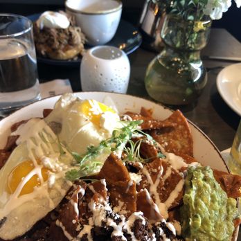 Social - Chilaquiles - New American Near Me - Costa Mesa, California