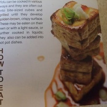 Chop Teriyaki - How to eat Tofu. - Japanese Near Me - Pico Rivera, California