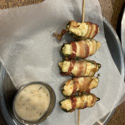 North and South Seafood & Smokehouse - Armadillo eggs