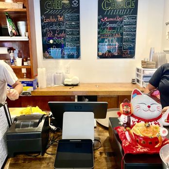 Seaside House Bar - two people preparing food - Sushi Bars Near Me - Montauk, New York