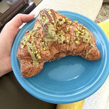 Sottovoce Cafe - Pistachio Croissant - Coffee & Tea Near Me - Palm Desert, California Sottovoce Cafe - Pistachio Croissant - Coffee & Tea Near Me - Palm Desert, California
