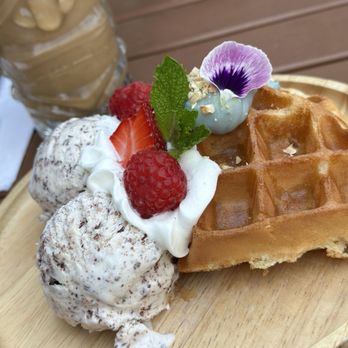 Tiki Thai - Pandan Waffle - Tiki Bars Near Me - Reston, Virginia Tiki Thai - Pandan Waffle - Tiki Bars Near Me - Reston, Virginia