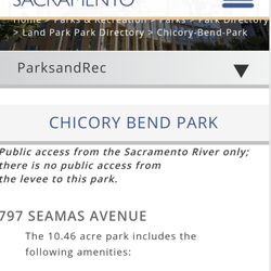 Chicory Bend Park - City website...