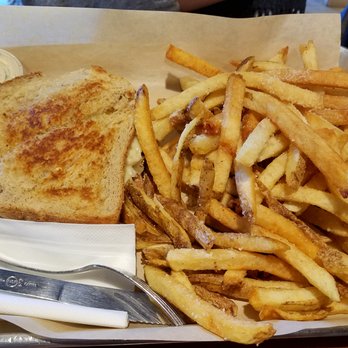 Fritz's Restaurant - Classic Reuben sandwich with a side order of Truffle fries. - American Near Me - New Brunswick, New Jersey Fritz's Restaurant - Classic Reuben sandwich with a side order of Truffle fries. - American Near Me - New Brunswick, New Jersey