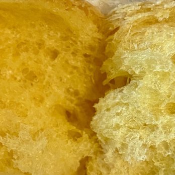 Angie's Bakery - The inside of the mini ensaymada: fluffy, melt in your mouth goodness - Bakeries Near Me - Virginia Beach, Virginia