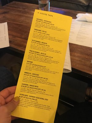 Menu photo 1 ABE ERB - Uptown Waterloo Waterloo, ON