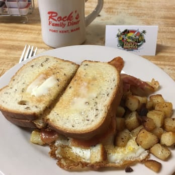 Rock's Family Diner - order from wall board ... - American Near Me - Fort Kent, Maine