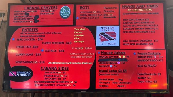 Menu photo 1 Caribbean Cabana Dallas, TX Menu photo 1 Caribbean Cabana Dallas, TX