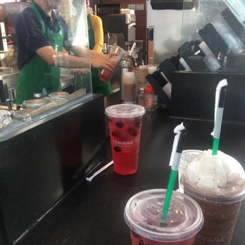 Starbucks - This is my order while waiting for the gal to finish about 7 more drinks before receiving my water. - Coffee & Tea Near Me - Honolulu, Hawaii