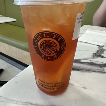 Taichi Bubble Tea - Strawberry infruitea - Poke Near Me - Sacramento, California Taichi Bubble Tea - Strawberry infruitea - Poke Near Me - Sacramento, California