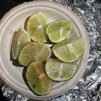 La Costa Taqueria - a plate of limes - Mexican Near Me - Everett, Washington