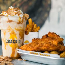 Crack’d Kitchen and Coffee - Tenders, Fries, Shakes!