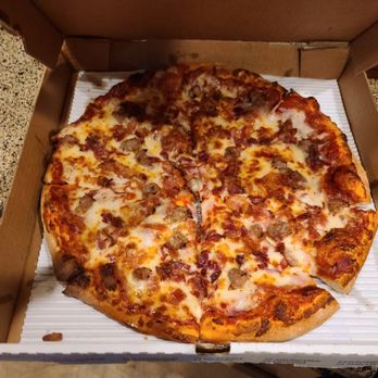 Buzzys Pizza - The Meatlovers Pizza. Delicious. - Pizza Near Me - Greendale, Indiana Buzzys Pizza - The Meatlovers Pizza. Delicious. - Pizza Near Me - Greendale, Indiana