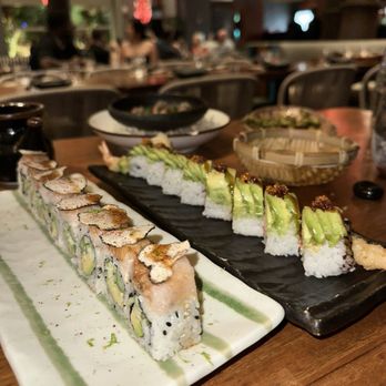 Komodo Miami - Truffle Honey Salmon* Hamachi Truffle* - Asian Fusion Near Me - Miami, Florida Komodo Miami - Truffle Honey Salmon* Hamachi Truffle* - Asian Fusion Near Me - Miami, Florida