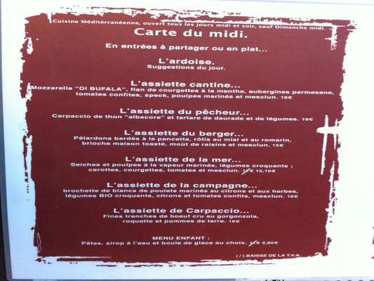 Menu photo 3 La Cantine Marseille, 13