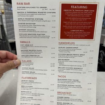 R&R Seafood Bar - 2/16/26 menu - Seafood Near Me - Baltimore, Maryland R&R Seafood Bar - 2/16/26 menu - Seafood Near Me - Baltimore, Maryland