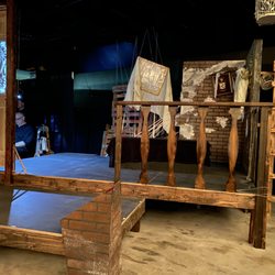 Some more of the set.