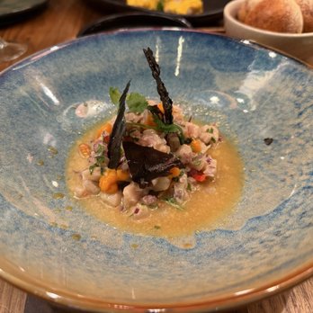 Balam - Hamachi ceviche - Latin American Near Me - Whistler, British Columbia