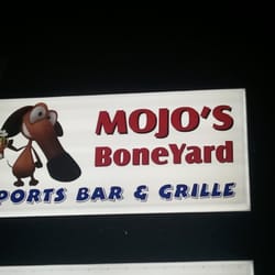 Mojo's BoneYard Sports Bar & Grille - Mojo's BoneYard Sign