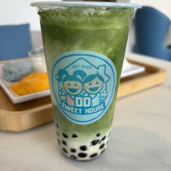 Dd Sweet House - Iced Matcha Coconut - Bubble Tea Near Me - Portland, Oregon Dd Sweet House - Iced Matcha Coconut - Bubble Tea Near Me - Portland, Oregon