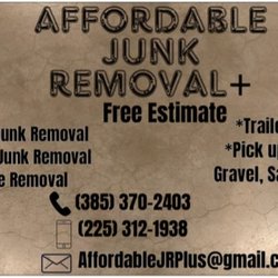 Affordable Junk Removal - At Affordable Junk removal plus, we specialize in professional junk removal services for residential, commercial, and construction clients.