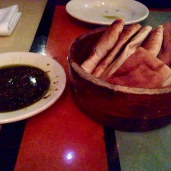 DishDash - Complimentary pita bread with dipping sauce. - Middle Eastern Near Me - Sunnyvale, California