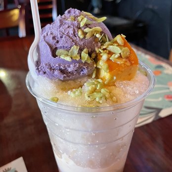 KAPATAD Kitchen and Cafe - Halo halo with their housemade ube ice cream - Filipino Near Me - Austin, Texas KAPATAD Kitchen and Cafe - Halo halo with their housemade ube ice cream - Filipino Near Me - Austin, Texas
