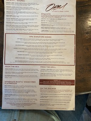 Menu photo 2 Opa! Authentic Greek - Campbell Campbell, CA