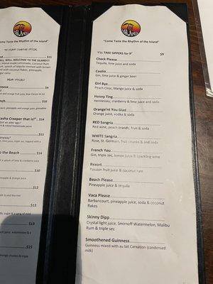 The Island Caribbean Cuisine and Drinks by null