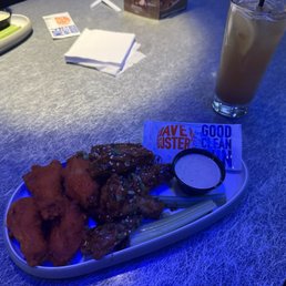 10 for 10 wings and Jameson Long Island. 10 for 10 wings and Jameson Long Island.