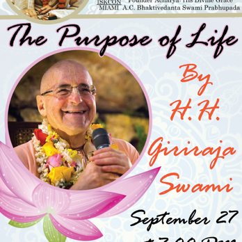Iskcon Temple - Miami - Join us this Sunday September 27 at 7:00 PM live free ZOOM class! The purpose of Life!! Zoom ID: 813 3601 8798 Pass: 10000 - Hindu Temples Near Me - Miami, Florida