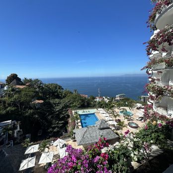 Grand Miramar - 8th floor View of Lower Pool - Hotels Near Me - Puerto Vallarta, JAL