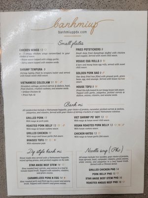 Menu photo 3 Banh Mi Up Portland, OR Menu photo 3 Banh Mi Up Portland, OR